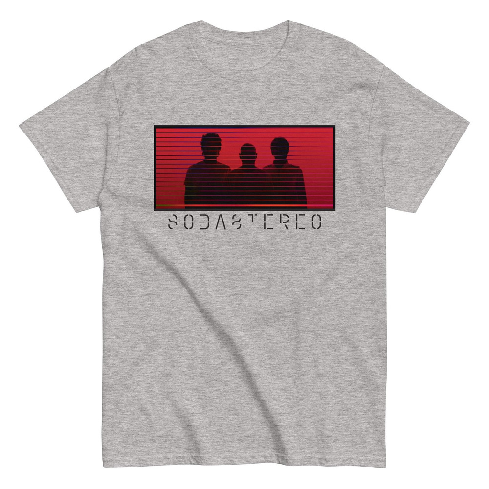 Soda Stereo Tees Sport Grey